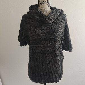 Unbranded Gray Cowl Neck Turtleneck Sweater Cozycore Fall Winter_ Medium